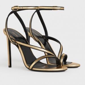 Celine 110 Laminated Napa Lambskin sandal